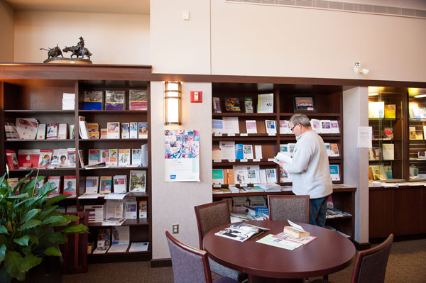 Photo of the patient resource library