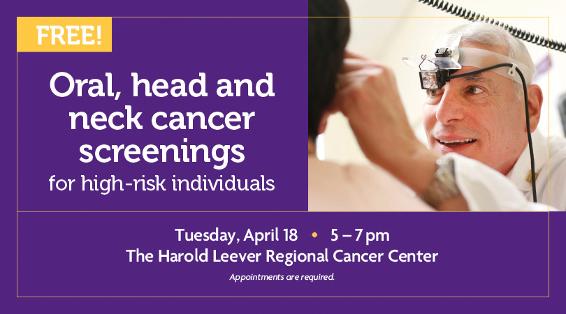Oral, Head and Neck Cancer Screenings