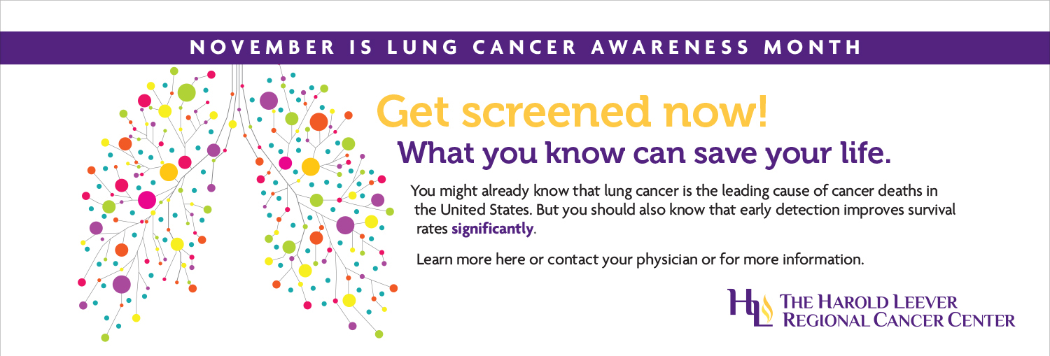 November is Lung Cancer Awareness Month